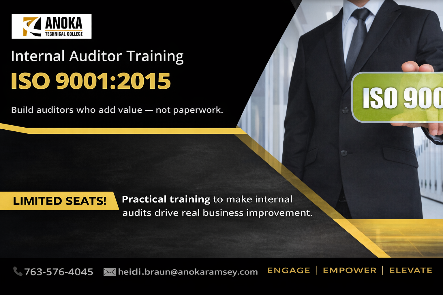 ISO 9001:2015 Internal Auditor Training